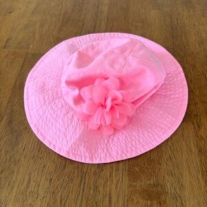 Pink Floral Kids Sun Hat Baby 0-9 months Carter’s